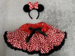 ミニーちゃん風チュチュスカート