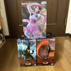 ワンピース　ゾロ サンジ ハンターハンター　髪下ろしヒソカ　3体セット