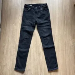 PLST スキニーデニム ブラック サイズ24
