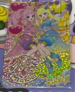 ひみつのアイプリ おとぎばなしアラビアンナイトピンク サイン