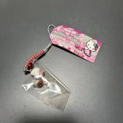 ご当地キティ　ハローキティ 　山梨限定　ワイン　　根付けストラップ