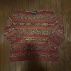 POLO RALPH LAUREN ネイティブ ニット リネン シルク
