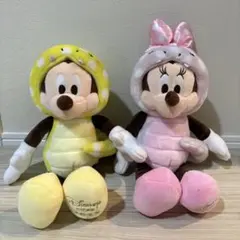 ディズニーストア　巳年　ミッキー　ミニー ぬいぐるみ 干支ぬいぐるみのサムネイル