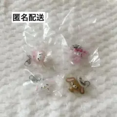 ガチャガチャ しろうさ ぼんぼんりぼん ゆるっとめじるしアクセサリー サンリオ