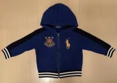 Polo Ralph Laurenフード付きパーカー 青