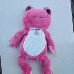 かえるのピクルス　ぬいぐるみ　ピンク　カエル