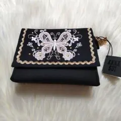 美品 アナスイ バッグ ポーチ ミラー タグ付き