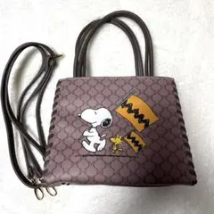 スヌーピーバック　しまむらコラボバック、ショルダーバッグ