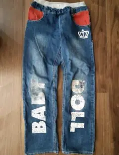 BABY DOLL デニムパンツ 140cm ベビドデニム 中古