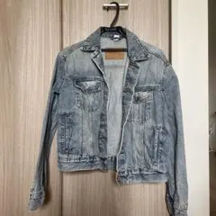 デニムジャケット　Mサイズ　ライトブルー