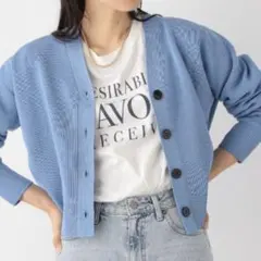 グローバルワーク　レディース　Vネックカーディガン　カーディガン　春　長袖