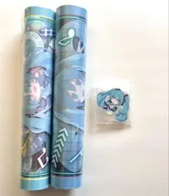 フリューくじ　ぬーどるストッパーフィギュア　初音ミクセット＋全員集合　おまけ付き