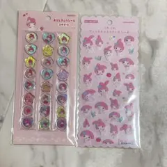 【国内正規品】マイメロディー　おはじき　ふわふわサンリオキャラクターズ　2セット