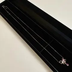 4℃ カラフル宝石　ネックレス　K10