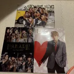 Hey! Say! JUMPクリアファイル 3枚セット ジャニーズ 公式 グッズ