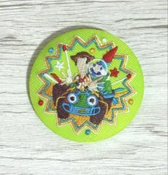 Disney Characters 刺繍缶バッジビスケット2