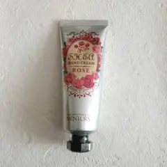 新品　メンターム シアハンドクリーム　ローズ75g