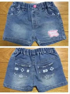 【送料込み】BABYDOLL デニムショートパンツ 110cm