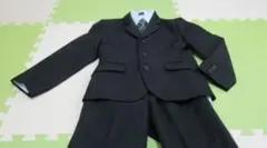 【美品】子供用　スーツ黒
