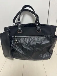 CHANEL パリビアリッツトート　トートバッグ　シリアルナンバーあり