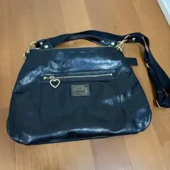 COACH ショルダーバッグ ゴールドロゴ付き