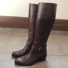 ロングブーツ　本革