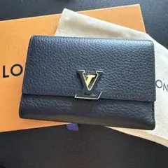 ルイ・ヴィトン 三つ折り財布 ブラック