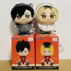 ハイキュー　フィギュア　ぬいぐるみマスコット　黒尾鉄朗　孤爪研磨
