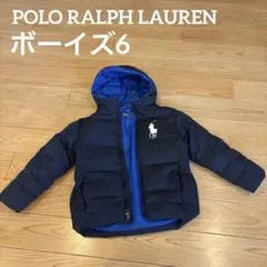 Polo by Ralph Lauren ダウンコート サイズ6 ネイビー