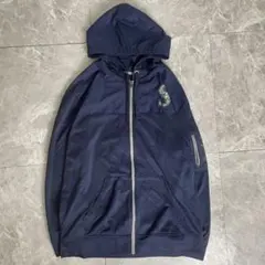 Seattle Mariners フルジップ パーカー ネイビー