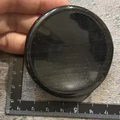 天然石　ゴールデンオブシディアン　皿