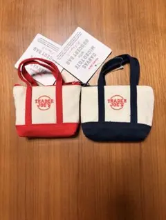Trader Joe's ミニトートバッグ 2個セット アメリカで即完売