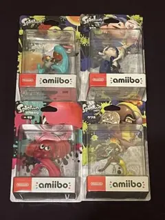 Splatoon amiibo フィギュア 4体セット