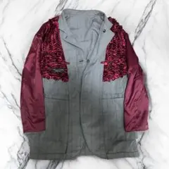 D*M様 フリル期　コムデギャルソンオムプリュス　ブルゾン 2025年最新】コムデギャルソンオムプリュスフリル期の人気