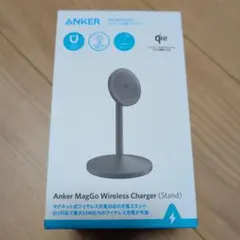 Anker マグネット式ワイヤレス充電スタンド 黒 Magsafe Qi2対応