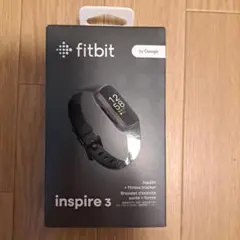 【新品未開封】fitbit inspire3 ブラック