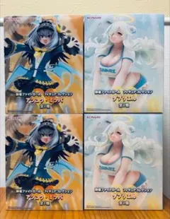 [未開封]麻雀ファイトガール ダブリエル アンコク・ミツバ 4体セット