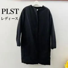 【軽量】PLST プラステ　中綿コート　レディース　Sサイズ　ブラック