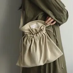 todayful　スエード　バッグ　エプロンサコッシュ　トゥデイフル