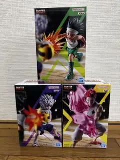 HUNTER×HUNTER フィギュア ゴン キルア ヒソカ 3体セット