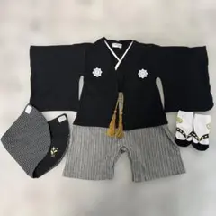 初節句　袴ロンパース　70cm