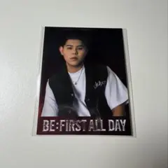 BE:FIRST LEO BE:FIRST ALL DAY オリジナルステッカー