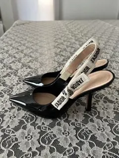 J'ADIOR ブラック ハイヒール ポインテッドトゥ