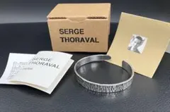 SERGE THORAVAL Fil 糸 シルバーバングル - メルカリ