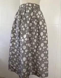 COMME des GARCONS メッシュ×ドット柄 スカート　育てるスカートのサムネイル