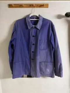 60s vetra コットンカバーオール 鬼フェード ナス紺のサムネイル