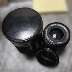 Canon FD 28mm f2.8 SC ケース・キャップ付✭動作未確認のサムネイル