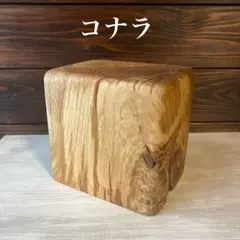 コナラオブジェ　自然木　一枚板　ブロックウッド　ディスプレイ　置物　厚板　角材
