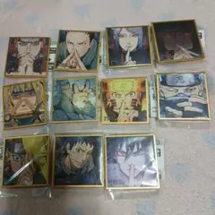 本日限定値下げ！NARUTO 豆ガシャ色紙　第四弾　全11種