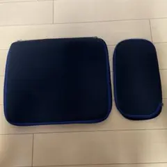 ノートPCケース 2点セット ネイビー
